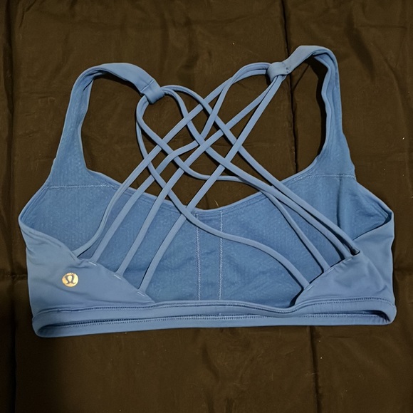 Lululemon Blue strap bra - Picture 2 of 4